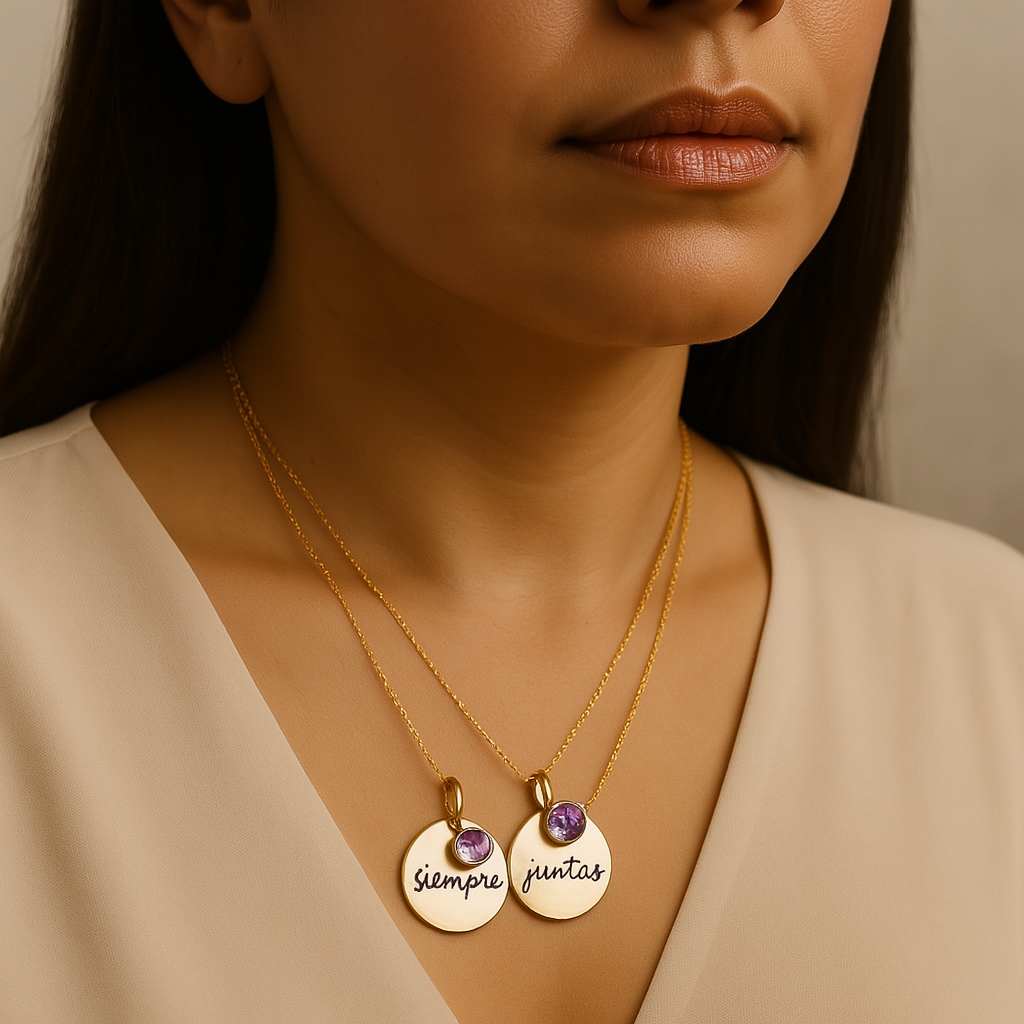 Pack 2 Collares Siempre Juntas ¨Vinculo Eterno¨