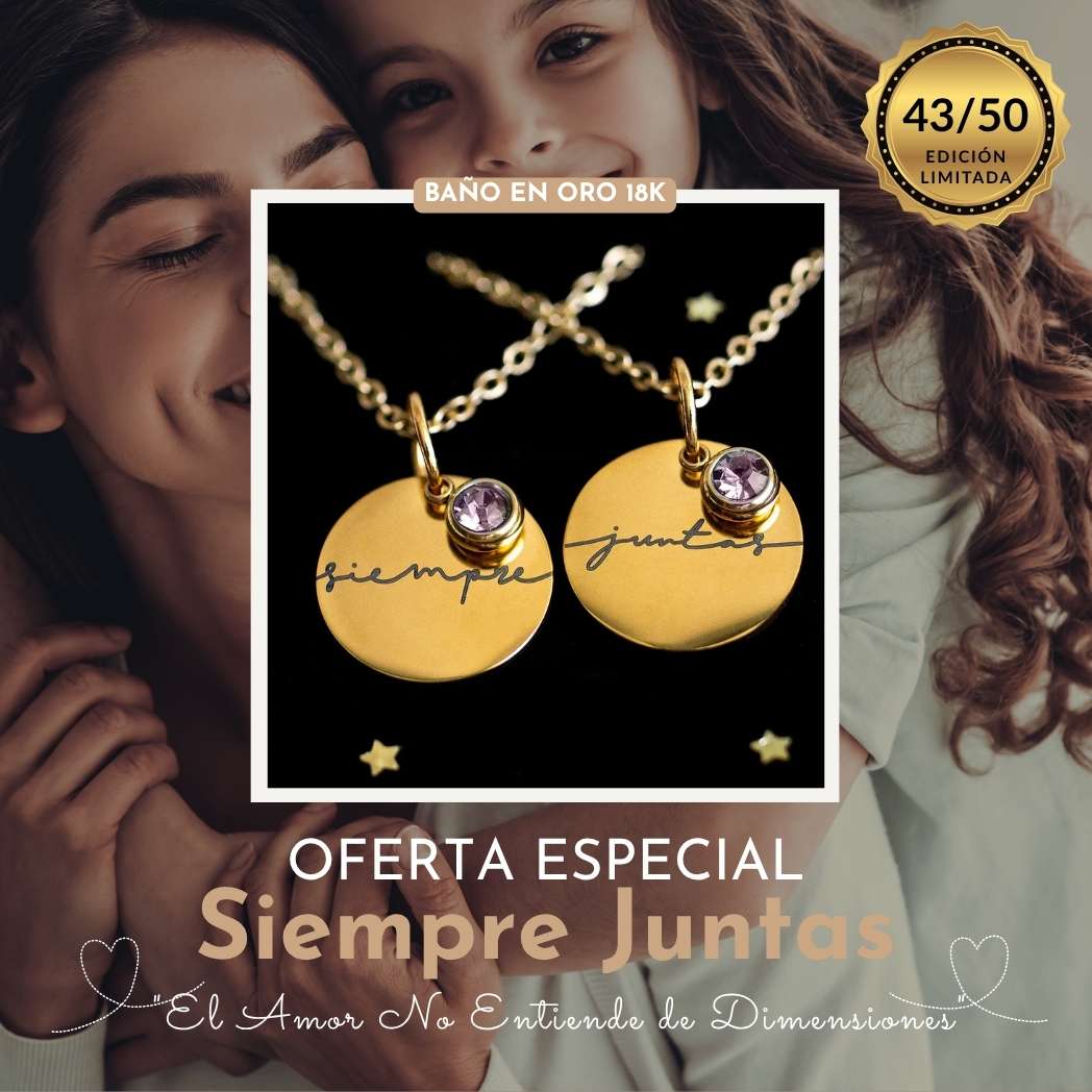2x Collares Siempre Juntas | Edición Limitada